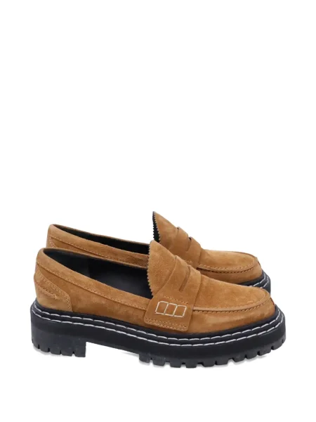 Pantofi loafer Proenza Schouler maro