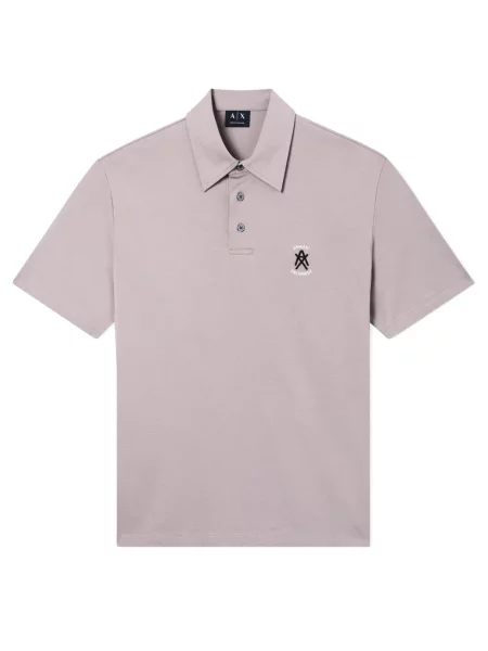 Polo Armani Exchange γκρι