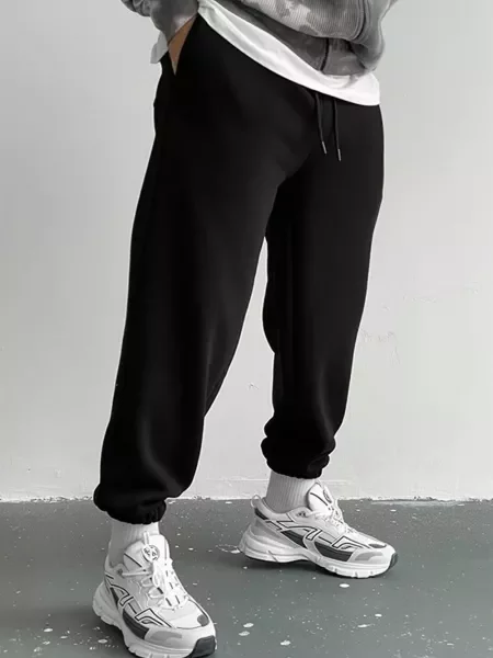 Pantaloni de trening Dewberry negru