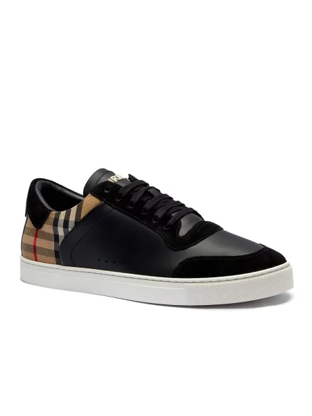 Burberry De piele sneakers STEVIE 1 negru