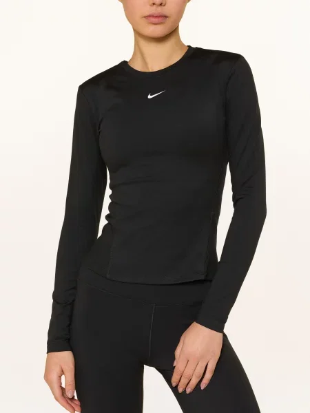 Nike Koszulka Z Długim Rękawem One schwarz czarna