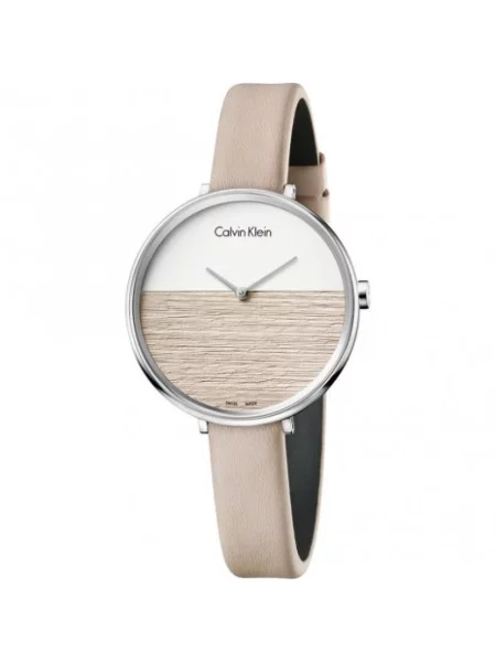 Zegarek Calvin Klein elegancki beżowy