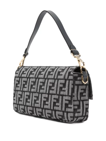 Geantă tip baghetă Fendi Baguette negru