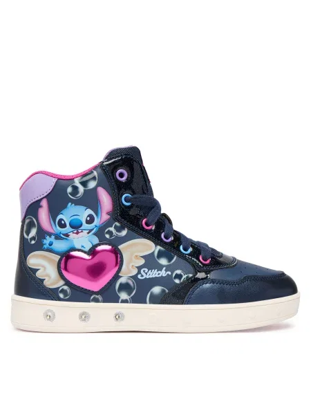Laisvalaikio batai Geox J Skylin Girl D Tamsiai mėlyna