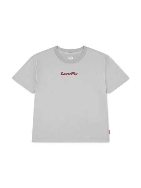 Levi's majica za djecu s pamukom PIXELATED BEAR TEE siva