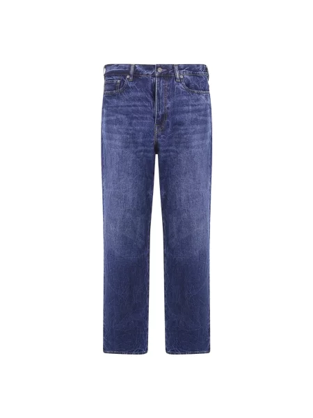 Szerokie jeansy Ps By Paul Smith niebieskie