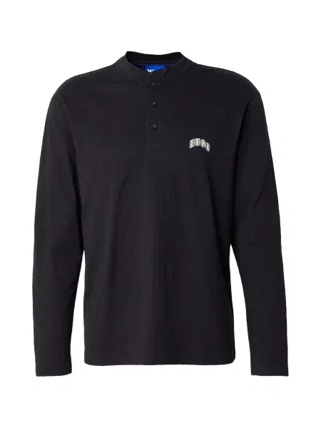 HUGO Tricou Nuvenly negru alb