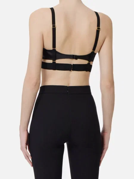 Бюстгальтер Elisabetta Franchi черный
