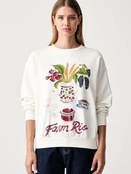 Farm Rio hanorac pentru femei cu bej