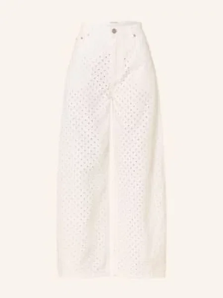 Sofie Schnoor Džíny Barrel Tomirsw off white bílé