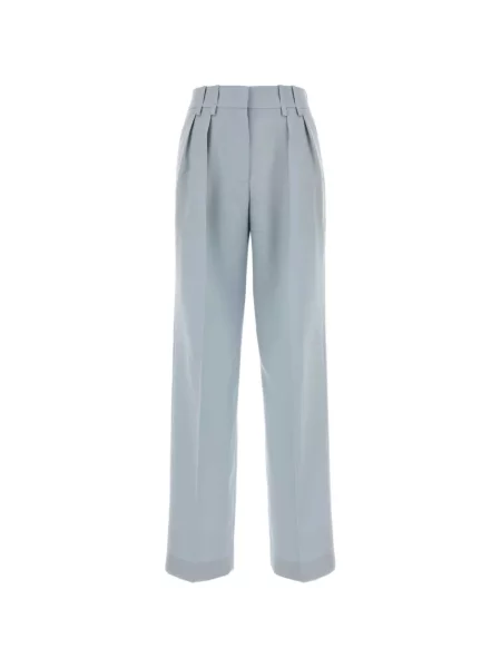 Pantaloni Jil Sander plisate albastru