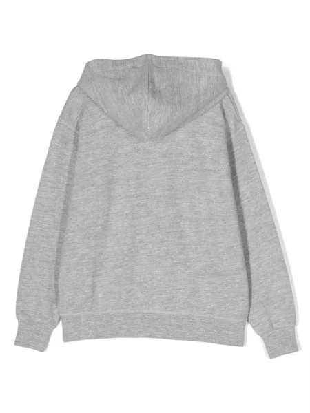 Bluza z kapturem dziecięca Dsquared2 szara