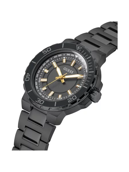 Zegarek Guess do biegania czarny