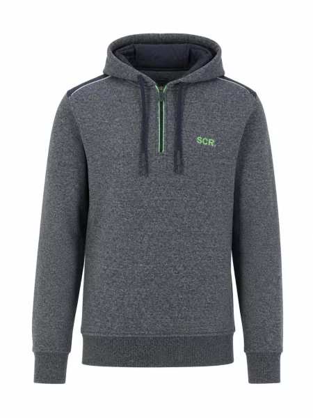 SCR. Mikina Omid Hoodie' šedá