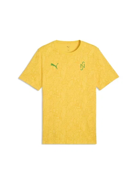 PUMA Neymar Jr Męska koszulka Brazil Passion Printed Akcesoria S żółty