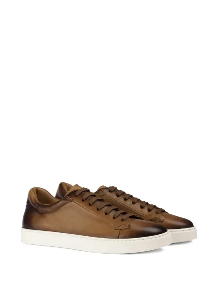 Sneakerși Doucal's din piele maro
