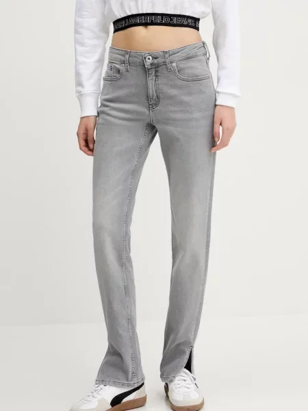 Kavbojke Karl Lagerfeld Jeans siva