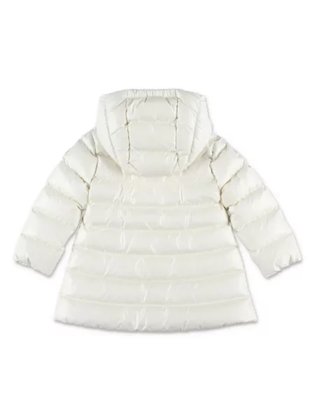 Geacă cu puf copii Moncler Enfant alb