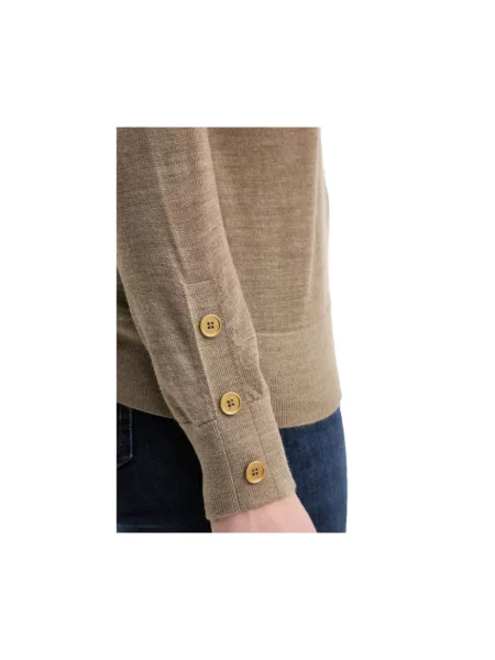 Sweter Michael Kors z wełny merino zielony