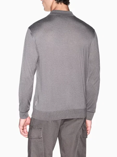 Поло Armani Exchange коричневое