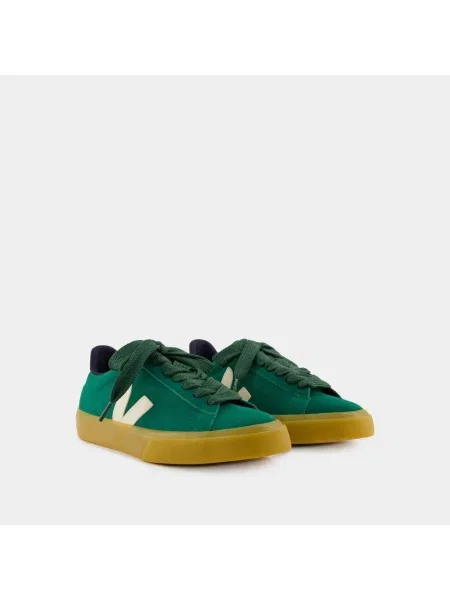 Sneakersy Veja Campo skórzane zielone