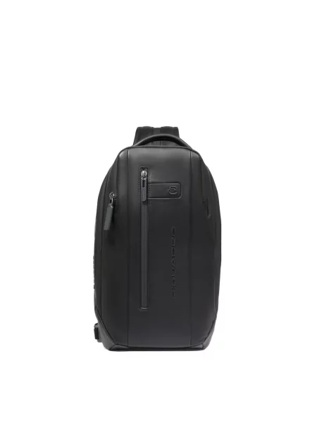 Torba Piquadro skórzana czarna