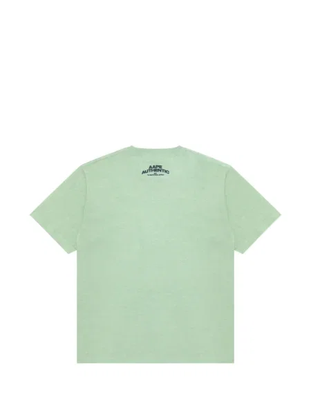 Tricou Aape By A Bathing Ape cu broderie verde