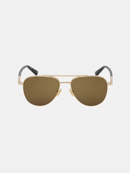 Окуляри Gucci золотий