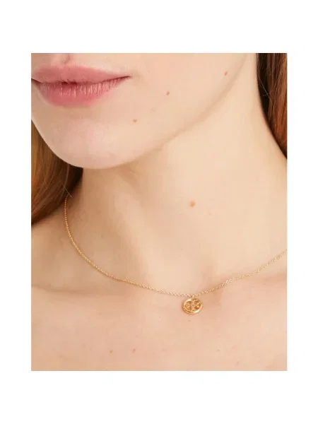 Naszyjnik Tory Burch żółty