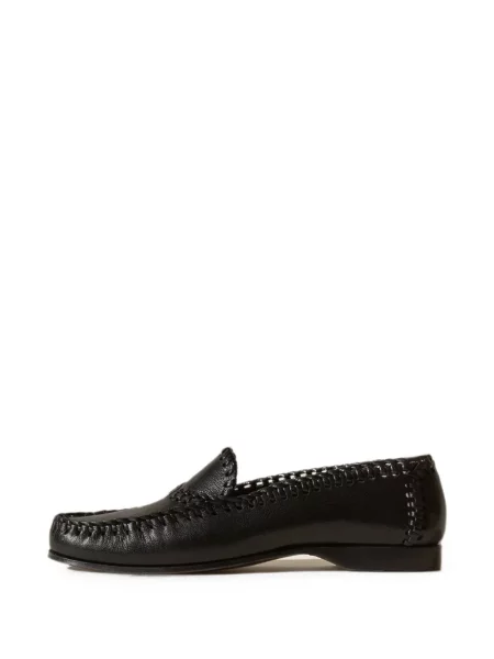 Pantofi loafer Hereu țesuți negru