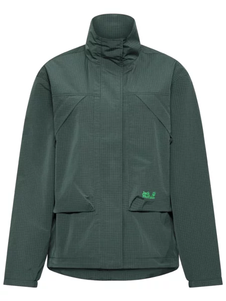JACK WOLFSKIN Zunanja jakna FIND THE WILD temno zelena
