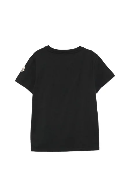 Gyerek póló Moncler Enfant fekete