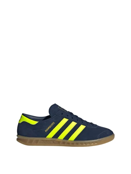 ADIDAS ORIGINALS Nízke tenisky Hamburg námornícka / žltá / zlatá modrá