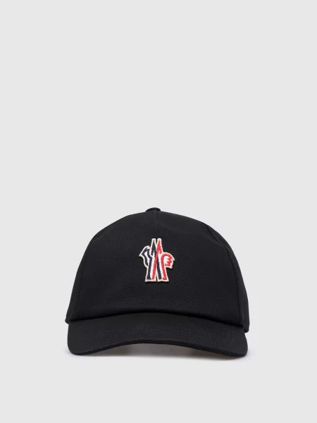 Кепка з нашивкою логотипа Moncler Grenoble чорна