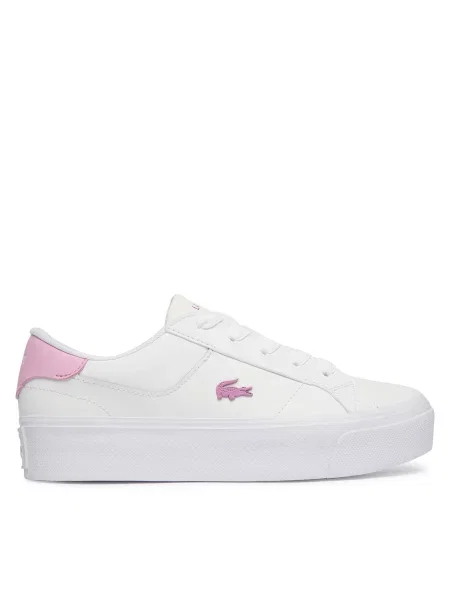 Sneakers Lacoste Ziane Platform alb