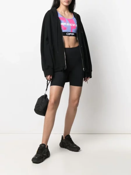 Važiavimas dviračiu dviračių šortai Off-white balta