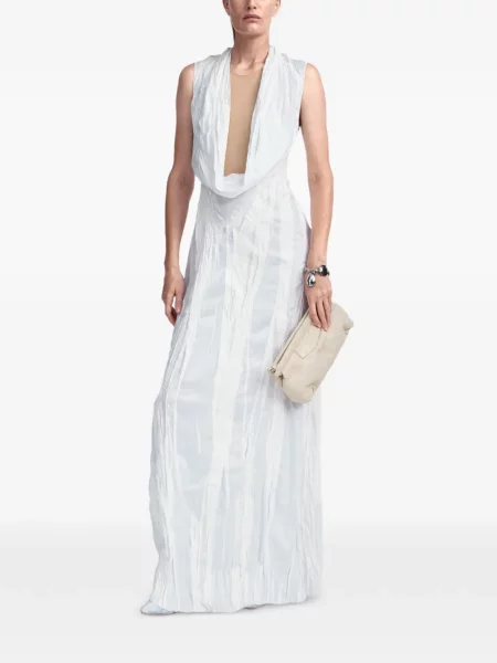 Rochie maxi Maison Margiela alb
