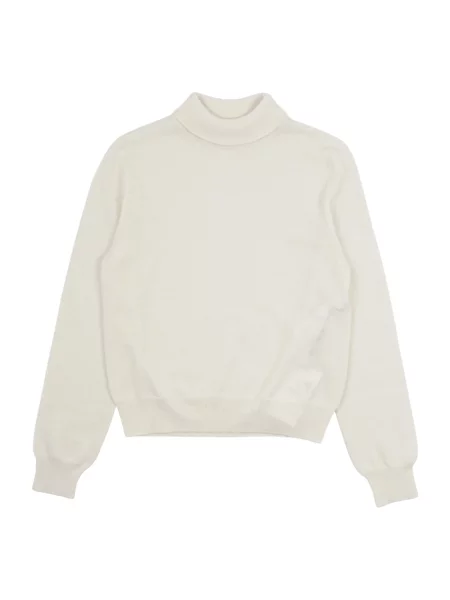 Sweter z golfem Céline biały