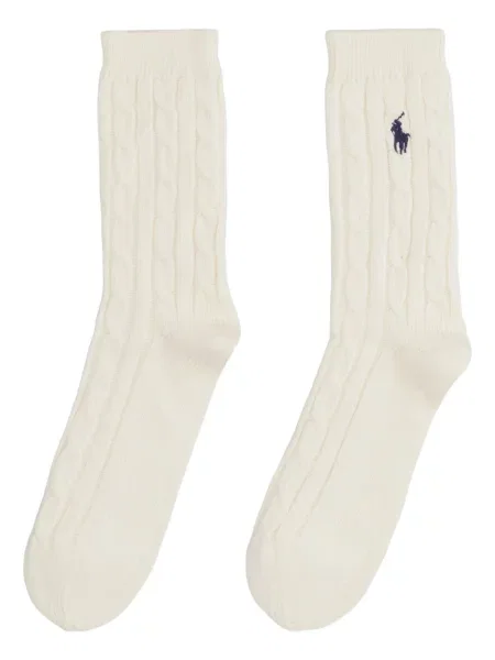 Pletené ponožky Polo Ralph Lauren modré
