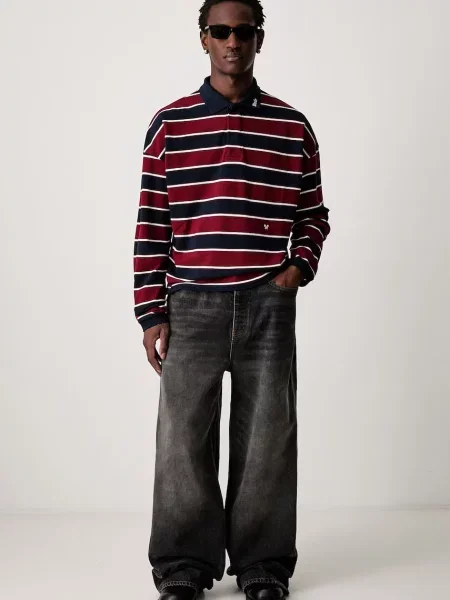 RHUDE longsleeve czerwona