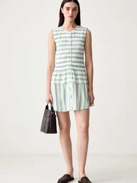 Stine Goya rochie de vară din verde