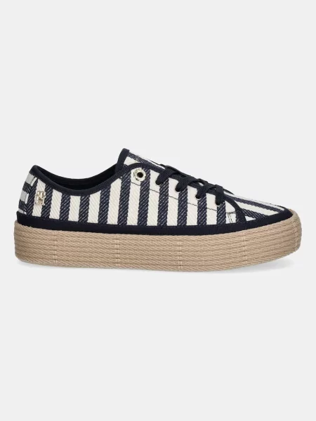 Sneakersy Tommy Hilfiger niebieskie