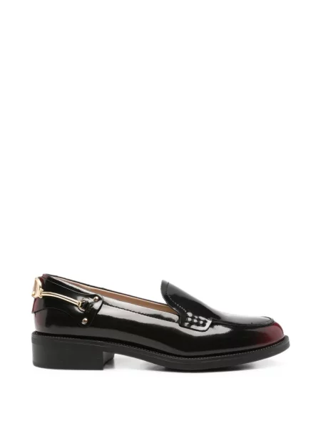 Pantofi loafer Liu Jo din piele cu autograf negru