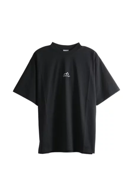 Tricou Balenciaga cu imagine negru