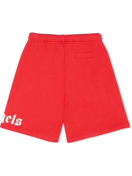 Szorty dziecięce Palm Angels czerwone