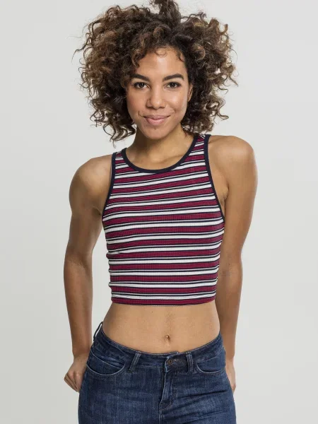 Top Urban Classics w paski biały