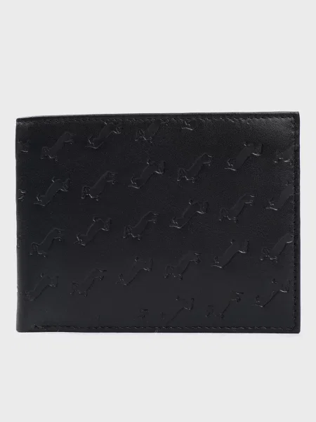 Кожаный кошелек Harmont&blaine черный