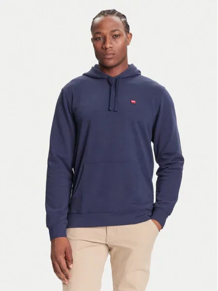 Wrangler Μπλούζα Sign Off Σκούρο μπλε