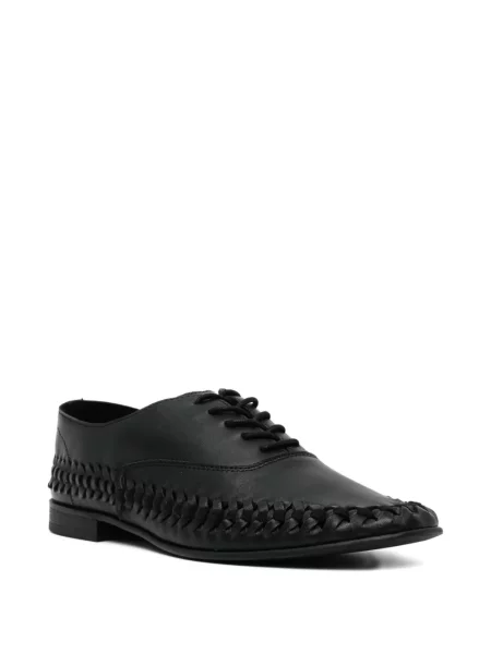 Σκαρπίνια oxford Yohji Yamamoto με κορδόνια με δαντέλα μαύρο