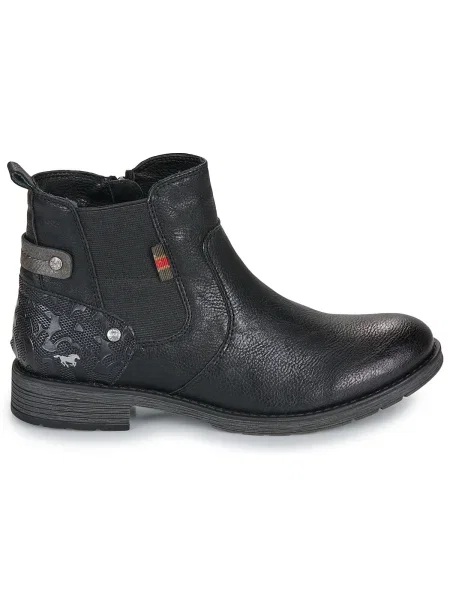 MUSTANG Ghete chelsea Elfi' negru